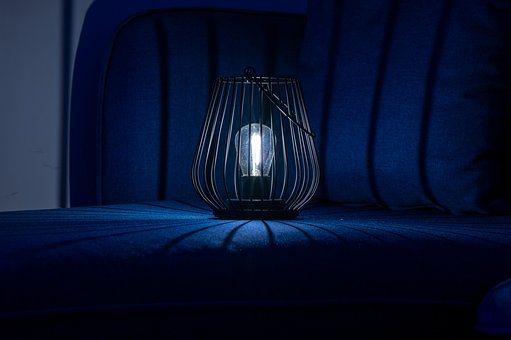 Lampe, Nacht, Led, Zaun, Nachtlicht
