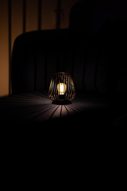 Lampe, Nacht, Zaun, Nachtlicht, Laterne