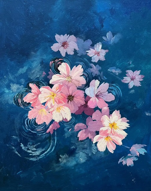 Free Flower Painting illustration and picture