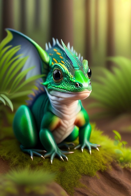 Download free HD stock image of Ai Generated Nature Free ai generated nature dragon illustration