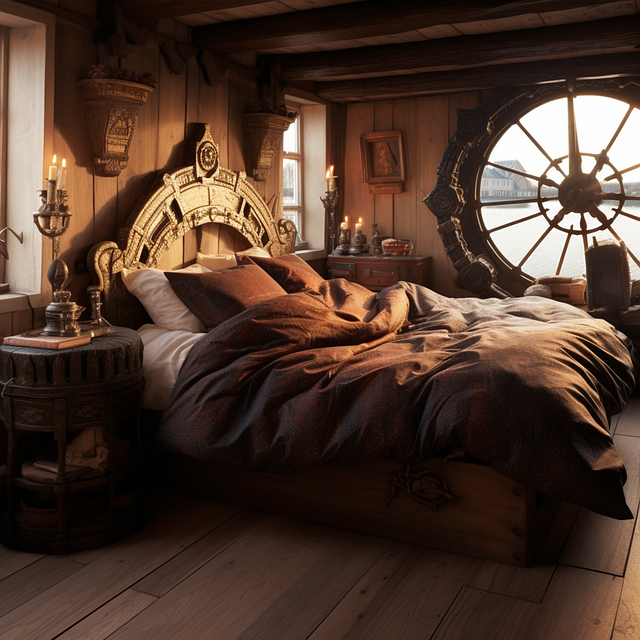 Ai Generiert, Schlafzimmer, Nautisch