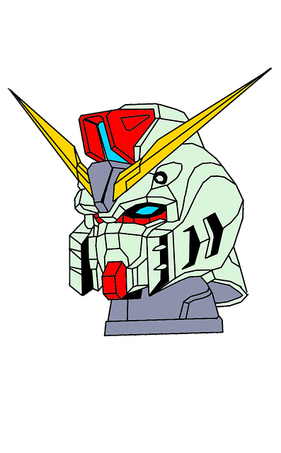 Free Gundam Prohibited illustration and picture