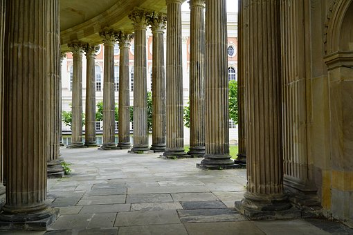 Kolonner, Arkitektur, Ferie, Historisk