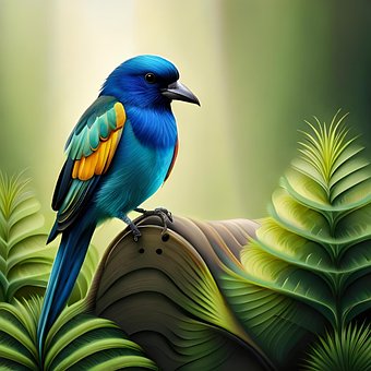 Free Bird Nature illustration and picture