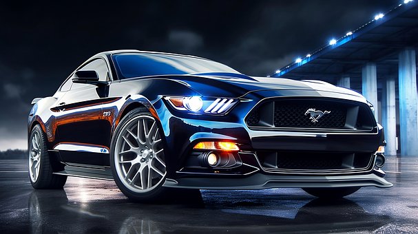 Ford, Mustang, Automobil, Køretøj