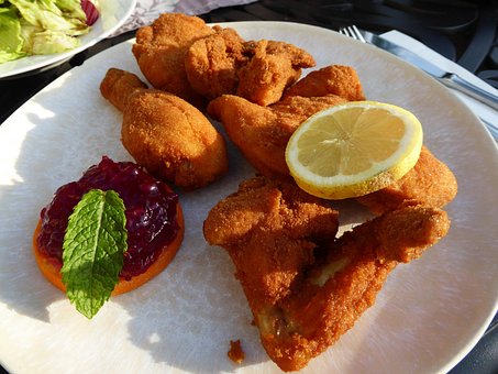 Frango Frito, Refeição, Áustria