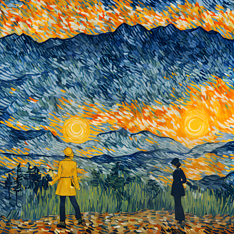 Free Art Moutian illustration and picture