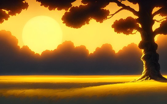Free Yellow Golden illustration and picture