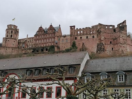 Free Heidelberg Castle Ruins photo and picture