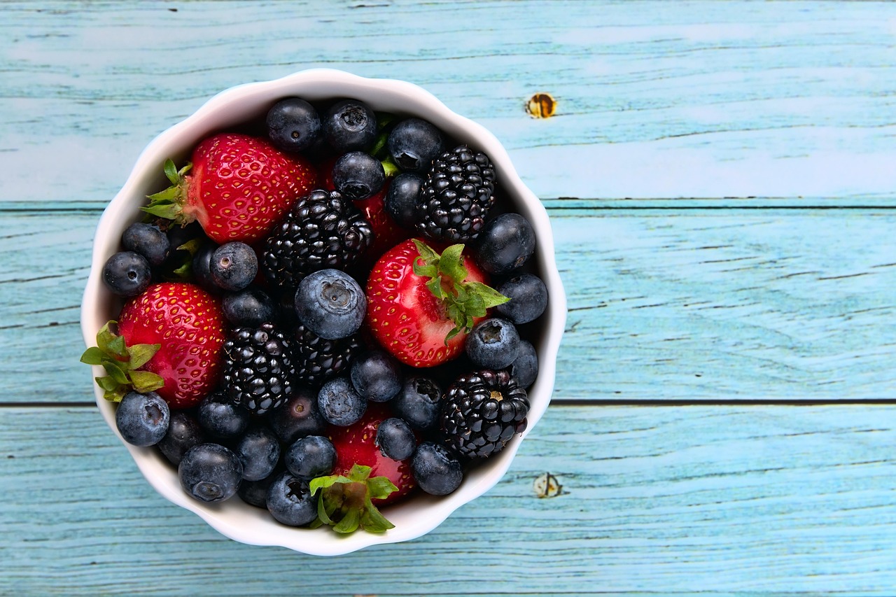 Strawberries Blueberries Free photo on Pixabay Pixabay