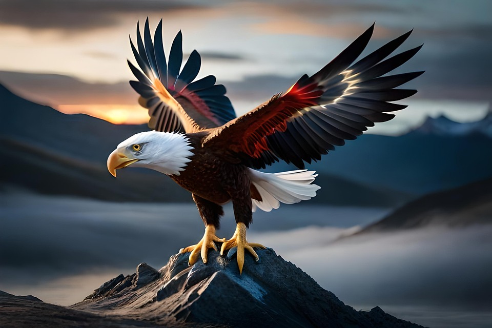 Download Ai Generated Bird Eagle Royalty-Free Stock Illustration Image ...