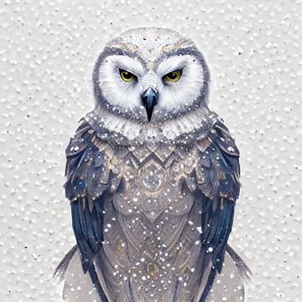 Free Ai Generated Owl illustration and picture