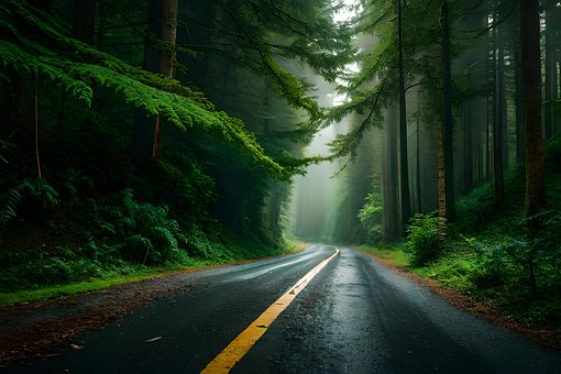 Free Avenue Trees illustration and picture
