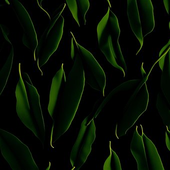 Free Ai Generated Green Leaves illustration and picture