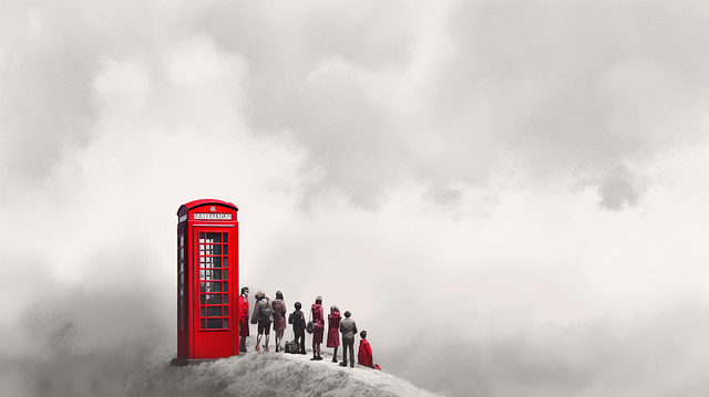 Free Ai Generated Phonebooth illustration and picture