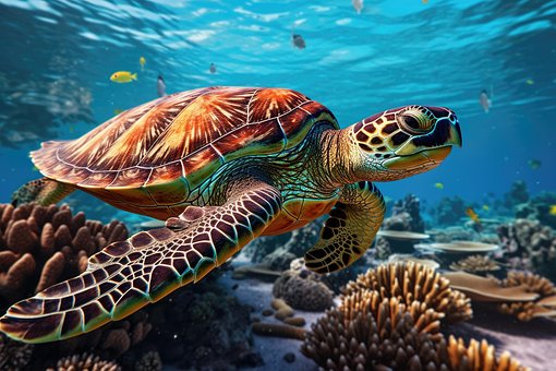 Ai Gerado, Tartaruga Marinha, Tartaruga