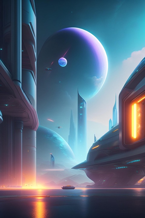 Planet Building Download Ai Generated Planet Building Royalty-Free Stock Illustration ...