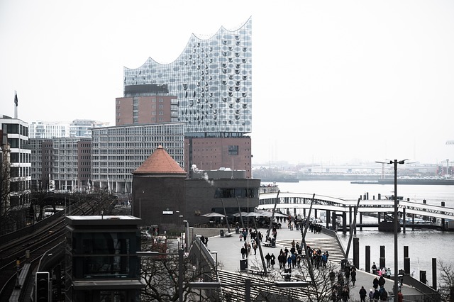 Hamburg, Germania, Oraș, Urban, Panoramă