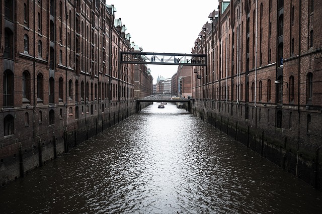 Hamburg, Germania, Oraș, Urban, Clădire