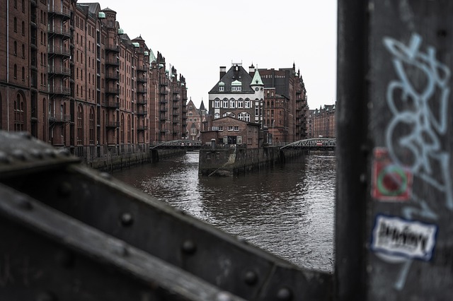Hamburg, Germania, Oraș, Urban, Clădire
