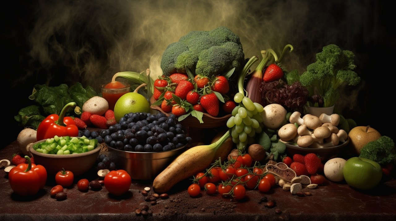 Download Ai Generated, Vegetables, Still Life. Royalty-Free Stock ...