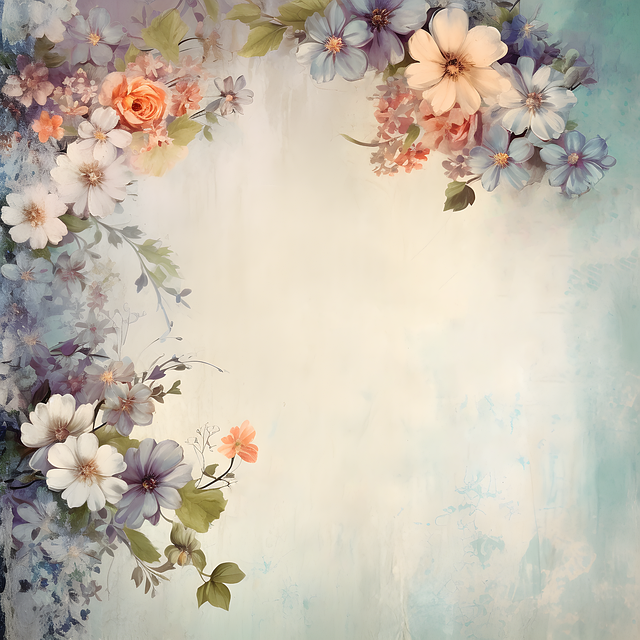 Free ai generated flowers watercolor illustration