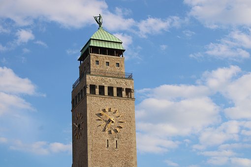 Turm, Uhr, Gebäude, Historisch, Kapitol