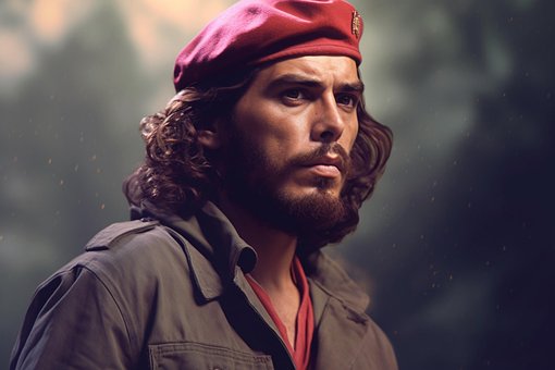 Free Ai Generated Che Guevara illustration and picture