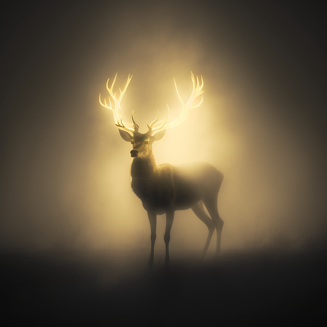 Free Ai Generated Deer illustration and picture