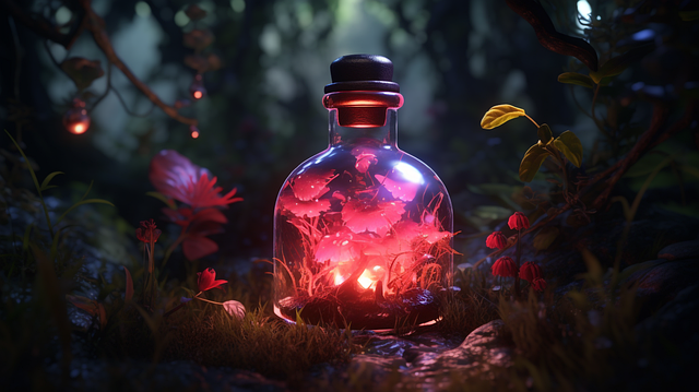 Free Ai Generated Potion illustration and picture