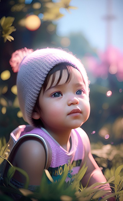 Ai Gegenereerd, Kind, Meisje, Schattig
