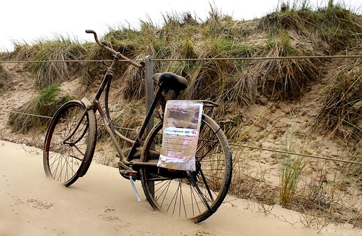 Free Bicycle Sand photo and picture