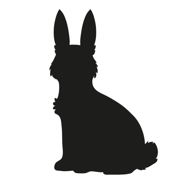 Free rabbit hail animal illustration