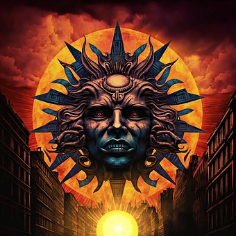 Ai Generado, Sol, Rostro, Masculino