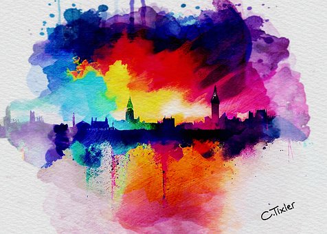 Free Abstract Edinburgh photo and picture