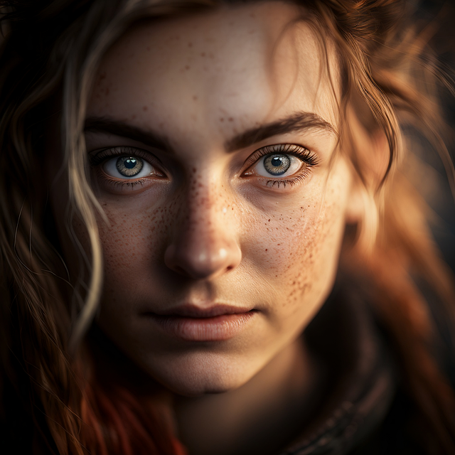 Free Woman Face illustration and picture