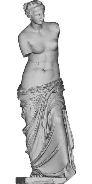 Free venus de milo aphrodite statue vector