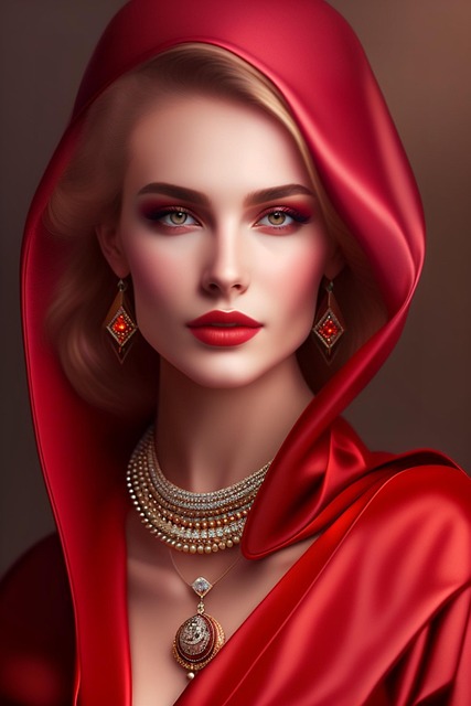 Download free ai generated art of Portrait Beautiful images Free portrait beautiful woman illustration