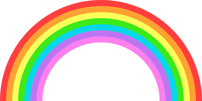 Free Rainbow Colorful vector and picture