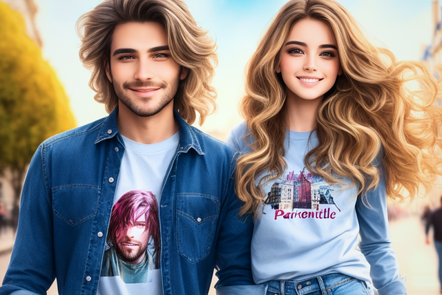 Free ai generated couple relationship illustration