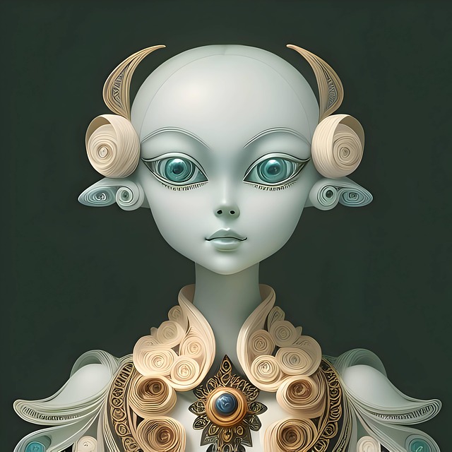 Generierte Ki, Frau, Humanoid, Elf