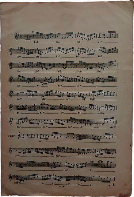 Partitura Antigua, Partituras De Música