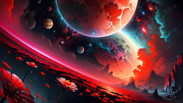 Free oil painting wallpaper background illustration