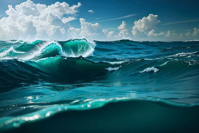 Download Ai Generated, Sea, Ocean. Royalty-Free Stock Illustration ...
