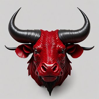 Free Ai Generated Bull illustration and picture