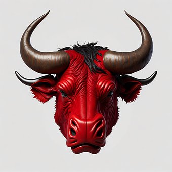 Free Ai Generated Bull illustration and picture