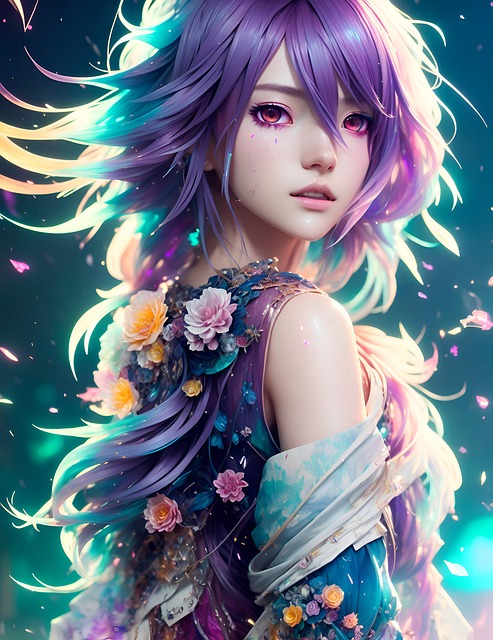 Free Ai Generated Girl illustration and picture