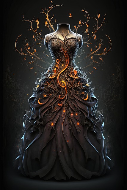Download free HD stock image of Mannequin Dress Free mannequin dress fantasy illustration