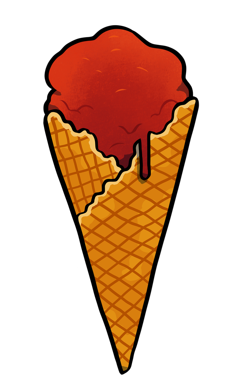 Download Sorbet Ice Cream Cone RoyaltyFree Stock Illustration Image
