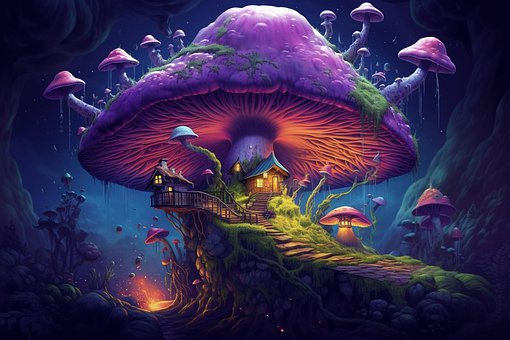 Free Fiction Trippy illustration and picture